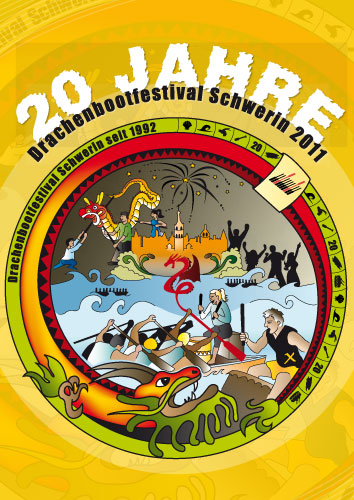 Drachenbootfestival Schwerin 2011