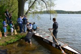 Showfahrt mit dem Drachenboot