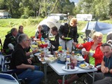 Grillen am Abend