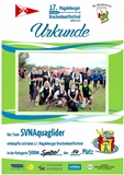 Urkunde 500m Sport