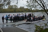 wassern der Boote