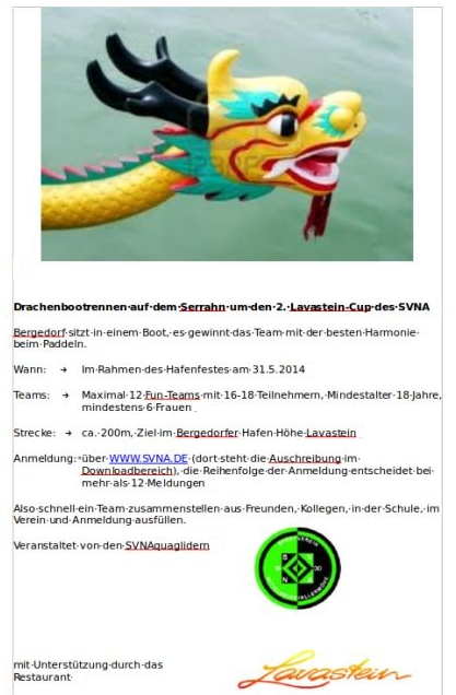 Lavastein-Cup